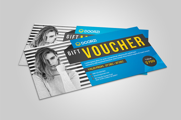 Gift Voucher Bundle in Card Templates - product preview 4