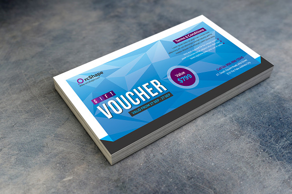 Gift Voucher Bundle in Card Templates - product preview 6