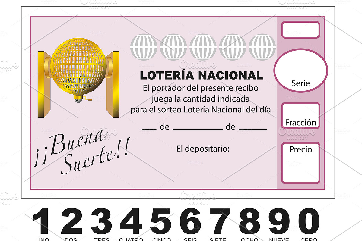 Loteria nacional in Illustrations - product preview 8