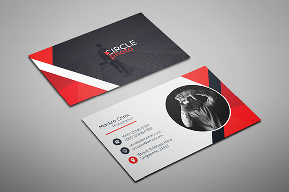 Photography Business Card in Business Card Templates - product preview 1