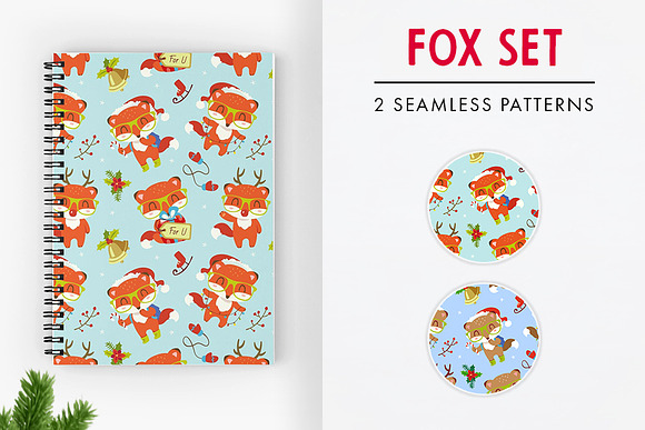 BIG SALE! Christmas patterns bundle in Patterns - product preview 2