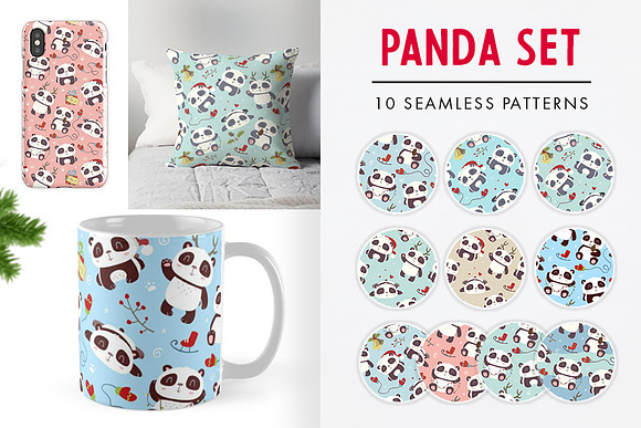 BIG SALE! Christmas patterns bundle in Patterns - product preview 4