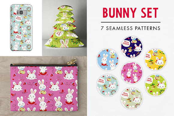 BIG SALE! Christmas patterns bundle in Patterns - product preview 7