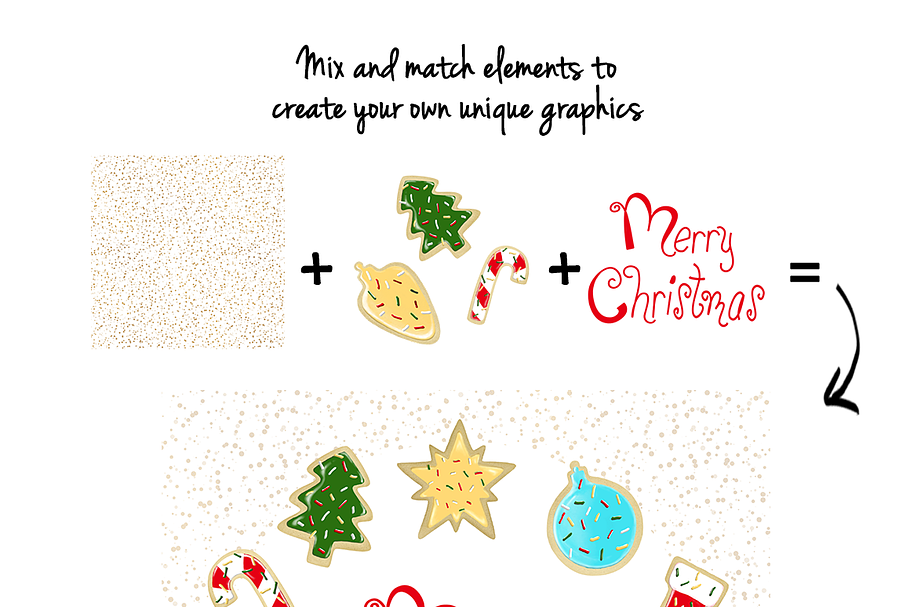 Christmas Cookies & Holiday Clip Art