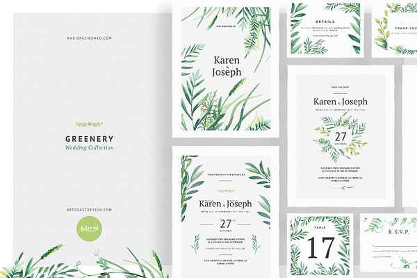 Greenery Wedding Collection