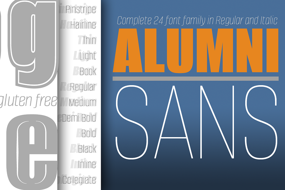 Alumni Sans - 75% OFF 24 Fonts in Sans-Serif Fonts - product preview 8