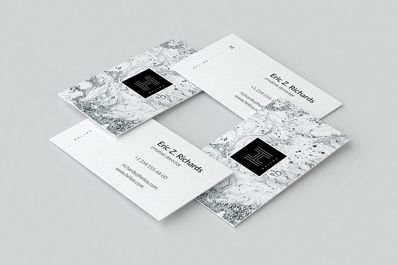 Helios. Business Card Template in Business Card Templates - product preview 2