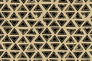 Triangles ethnic seamless pattern