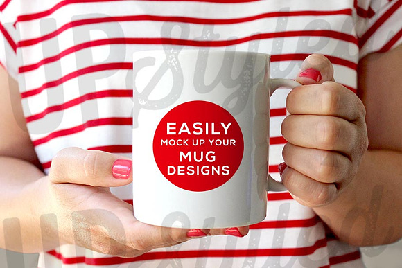 F203 Coffee Mug Stock Photo in Product Mockups - product preview 2