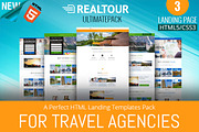 Travel Landing Page HTML5 Template