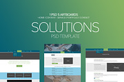 Solutions PSD Template