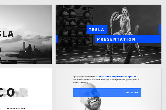 TESLA powerpoint template in PowerPoint Templates - product preview 4