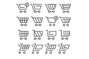 lines icons pack collection