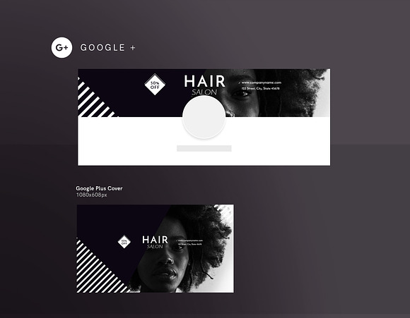 Mega Bundle | Hair Salon in Templates - product preview 3