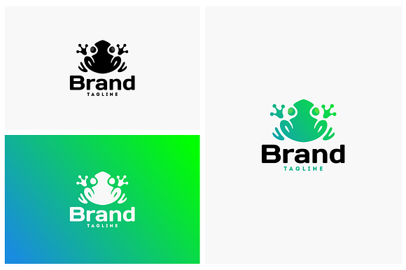 Frog in Logo Templates - product preview 1
