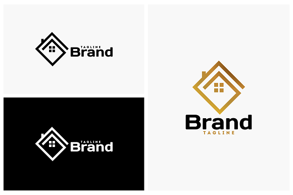 Real Estate in Logo Templates - product preview 1