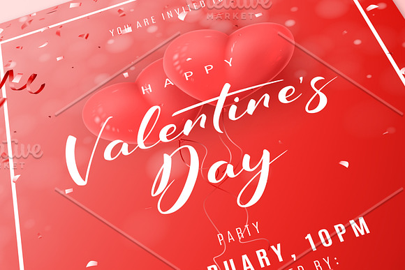 Valentine's Day Party Package in Templates - product preview 5