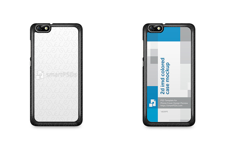 Huawei Honor 4X 2d IMD Colored Case in Product Mockups - product preview 8