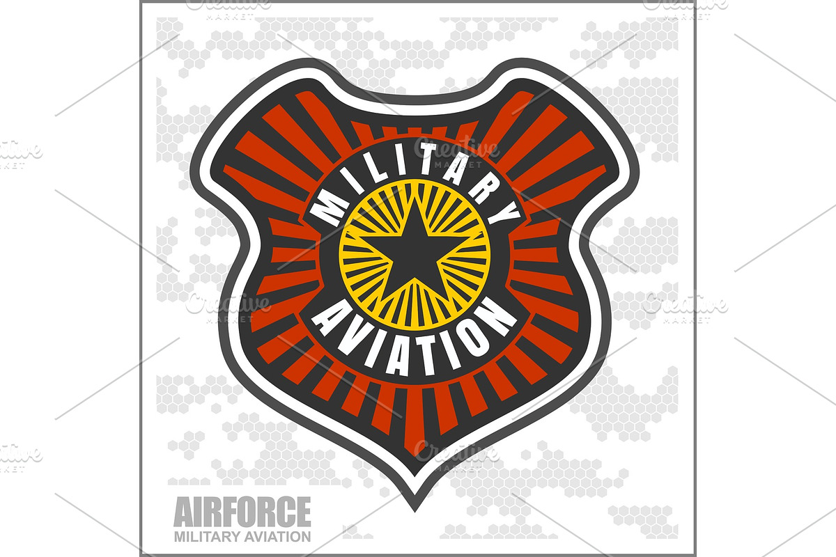 Fighter squadron airforce - military aviation in Illustrations - product preview 8