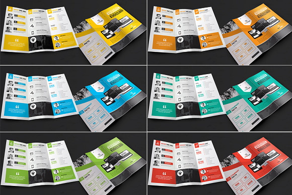 Web Design & Development Brochure in Brochure Templates - product preview 3