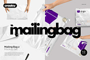 Mailing Bag 2 Mockup Set