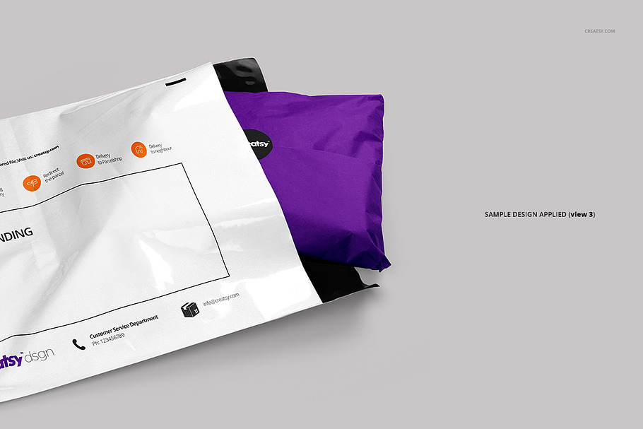 Download Mailing Bag 2 Mockup Set | Creative Product Mockups ~ Creative Market