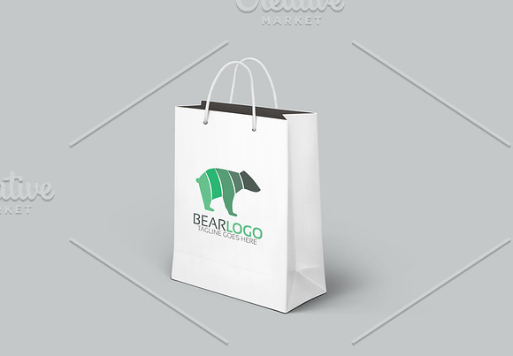 Bear Logo in Logo Templates - product preview 3