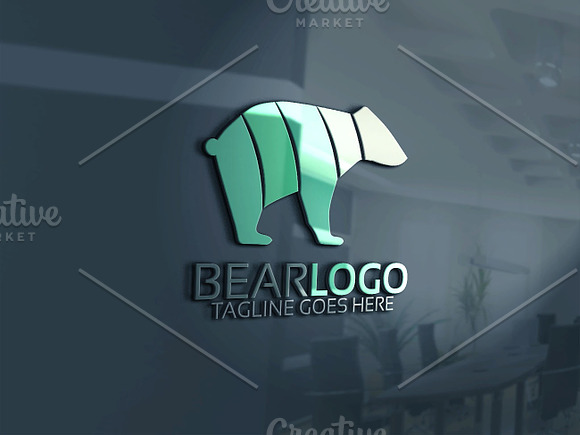 Bear Logo in Logo Templates - product preview 4
