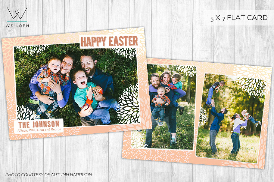 Happy Easter Family Card