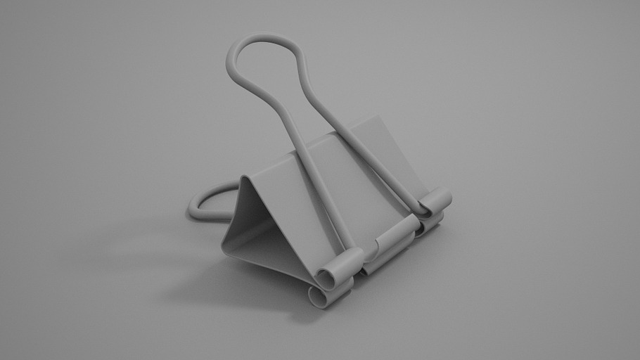 Binder Clip in Objects - product preview 1