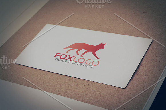 Fox Logo in Logo Templates - product preview 3