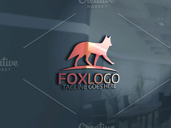 Fox Logo Version 2 in Logo Templates - product preview 2