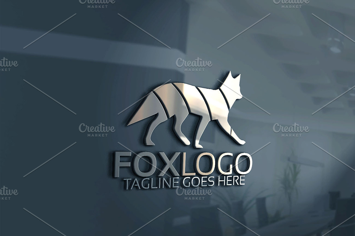 Fox Logo Version 3 in Logo Templates - product preview 8
