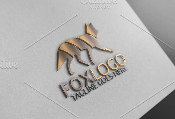Fox Logo Version 3 in Logo Templates - product preview 2