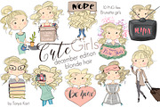 Cute Girls December Edition Blonde 