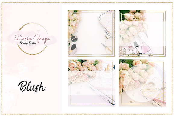 Social Media Pack/Instagram/Blush in Instagram Templates - product preview 2
