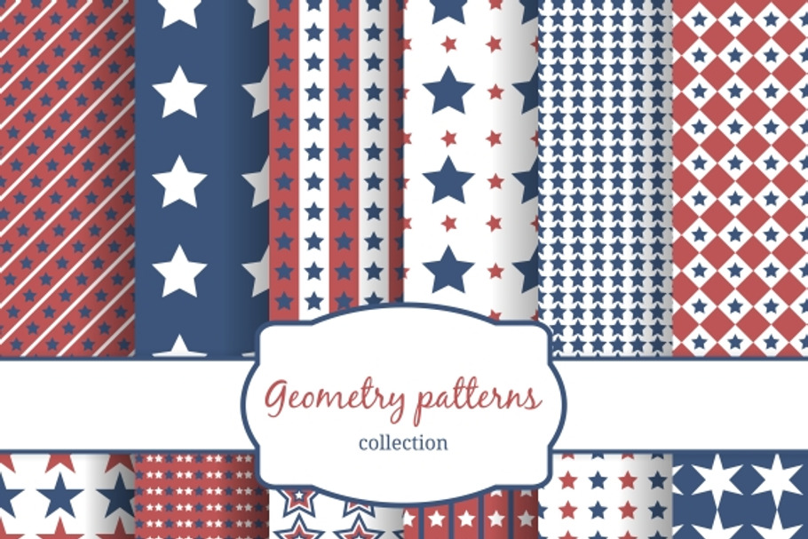 Stars and stripes patterns in Patterns - product preview 8