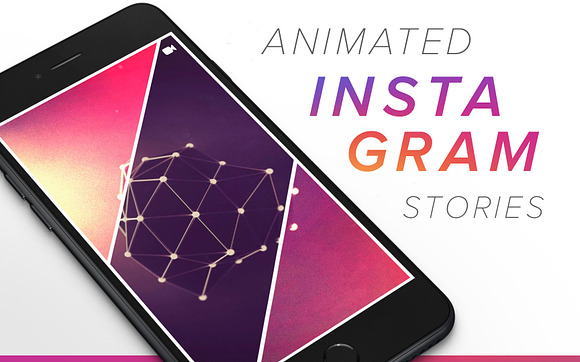 ANIMATED Instagram Stories Bundle in Instagram Templates - product preview 1