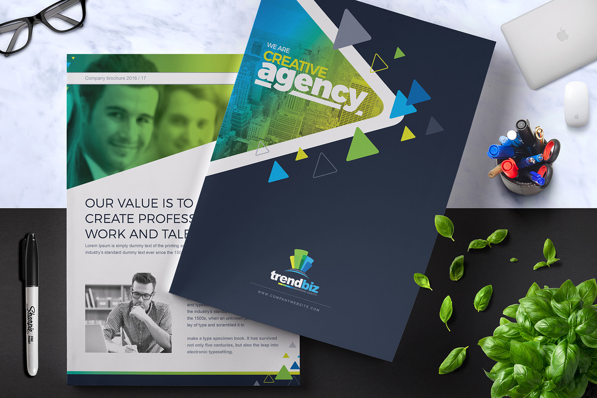 Company Brochure Template in Brochure Templates - product preview 8