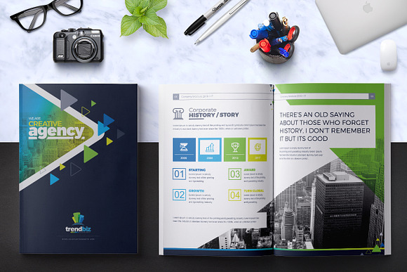 Company Brochure Template in Brochure Templates - product preview 1