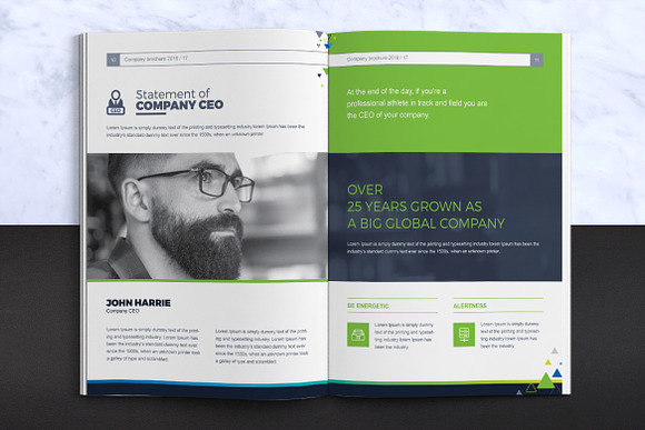 Company Brochure Template in Brochure Templates - product preview 6