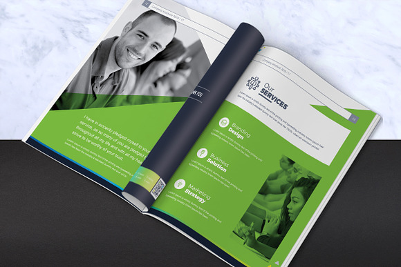 Company Brochure Template in Brochure Templates - product preview 7