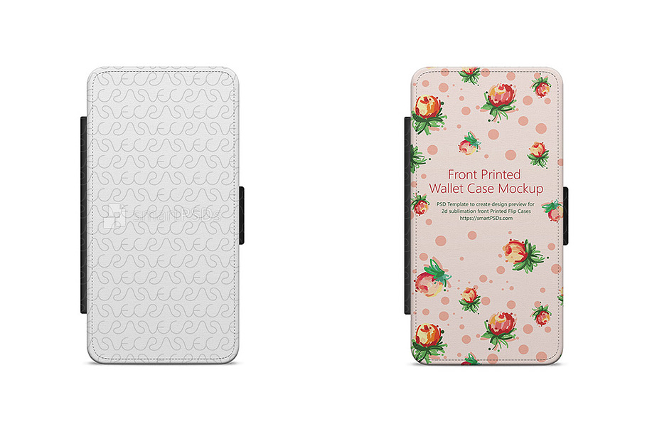 Galaxy A3 2d Wallet Mobile Case in Product Mockups - product preview 8