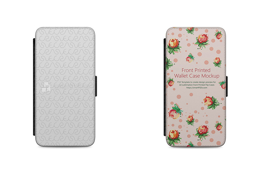LG G5 2d Wallet Mobile Case Mockup