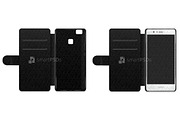 Huawei P9 Lite 2d Wallet Mobile Case