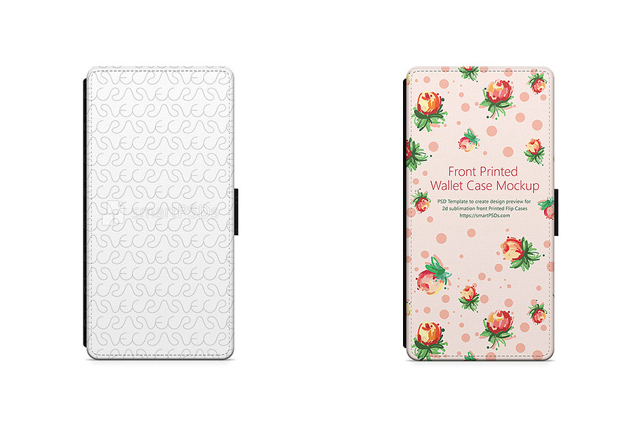 Huawei P8 Lite 2d Wallet Mobile Case in Product Mockups - product preview 8