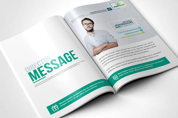Bi-Fold Brochure Template in Brochure Templates - product preview 4