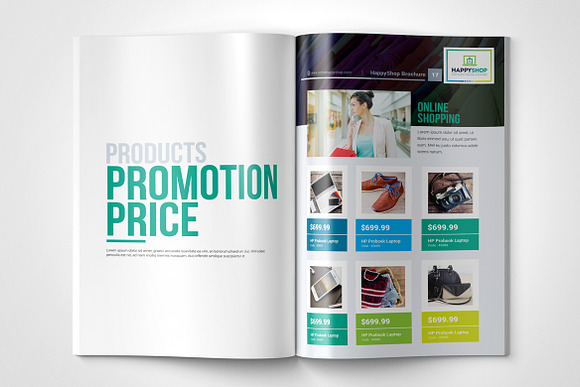 Bi-Fold Brochure Template in Brochure Templates - product preview 9