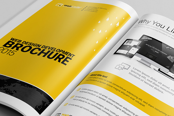 Brochure Template for Web Agency