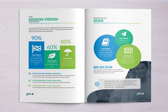 Business Brochure Template in Brochure Templates - product preview 4